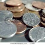 spare change pennies and dimes